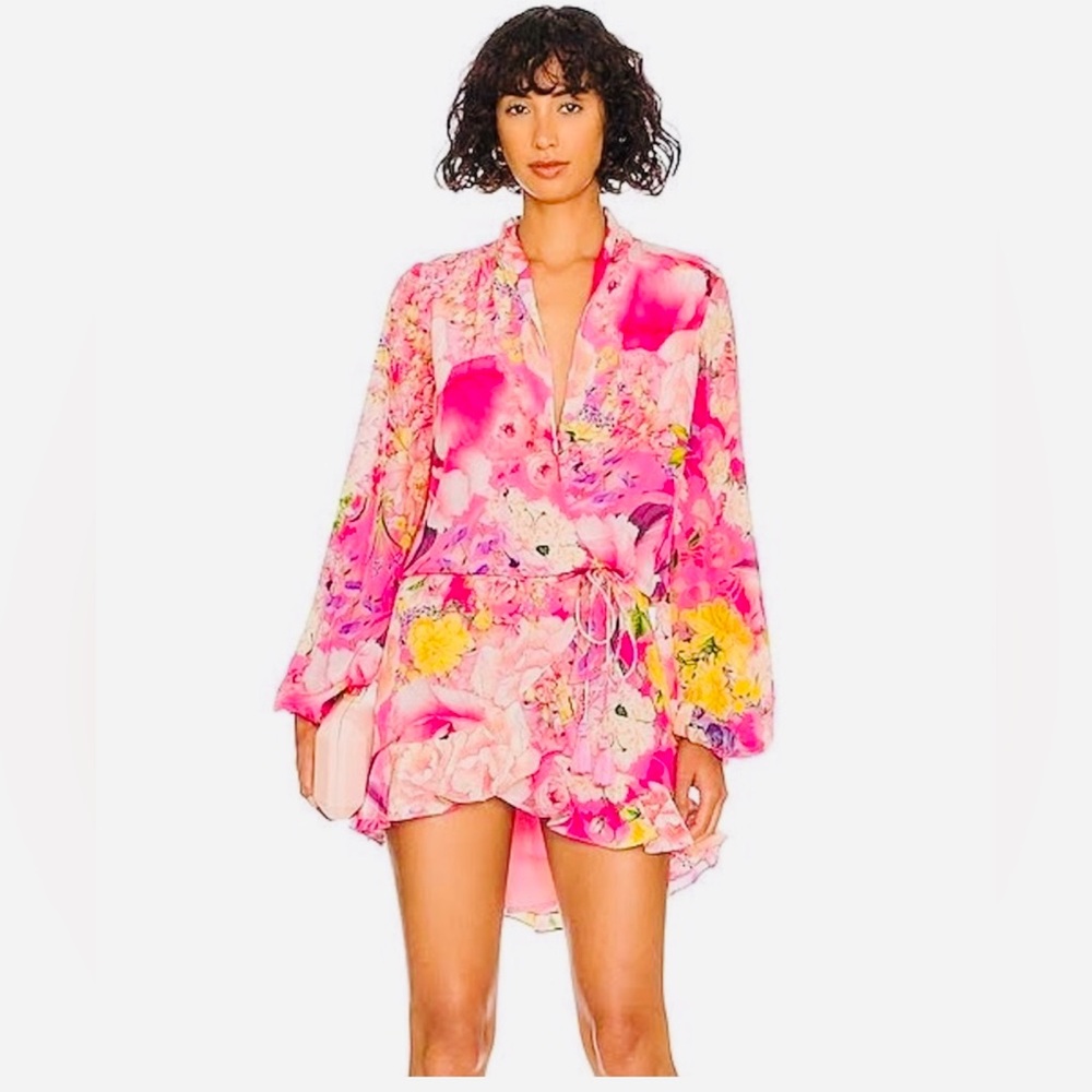 Rococo Sand Leona Pink Floral Dress